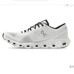 On Running Cloud X Women's Shoes in White and Black